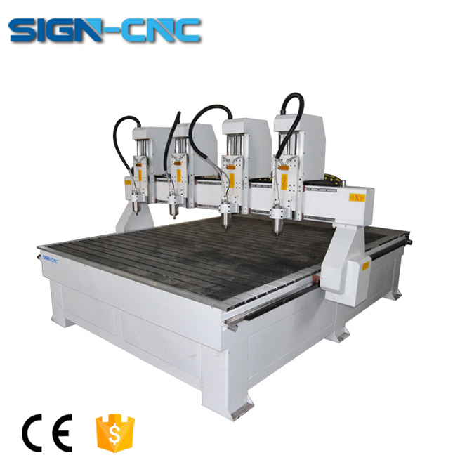 1325/1530 Four Heads Woodworking Routers for Sale