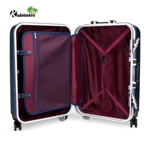 China Mafacture Aluminum Trolly Luggage PC Luggage Bag