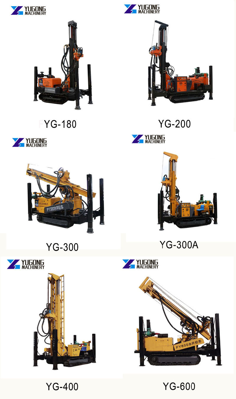 Drill Rig Machinery Deep Borehole Water Well Drilling Machine