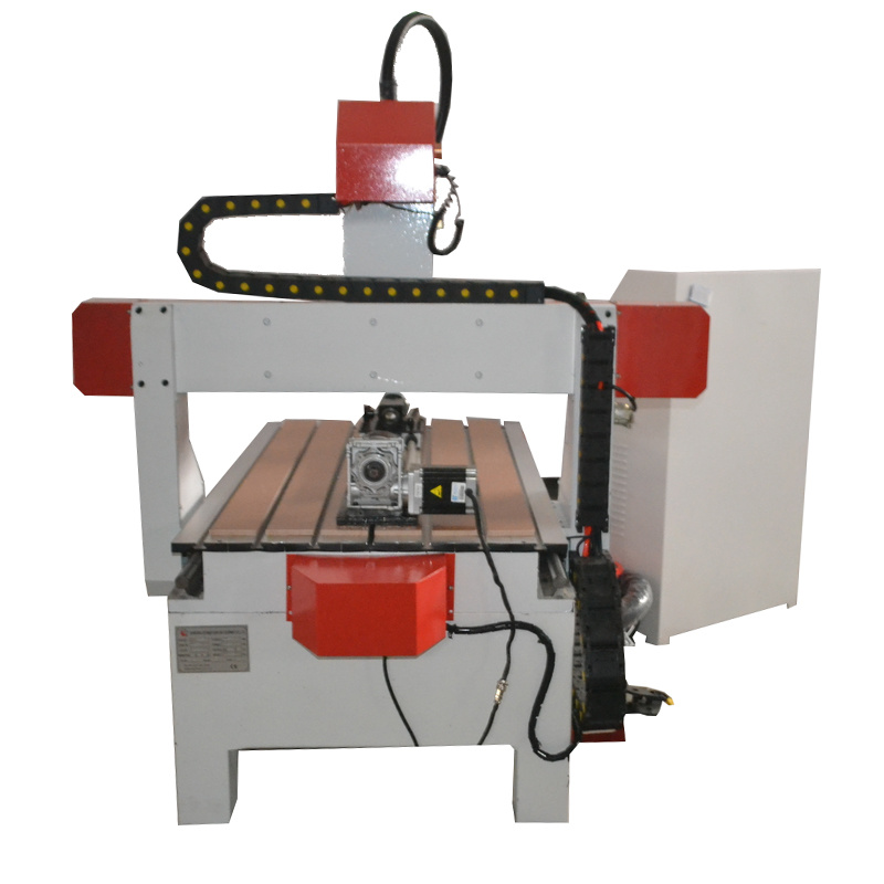 Mini CNC Router 6090 Wood Engraver 4 Axis Light Weight CNC Router Metal Milling Machine