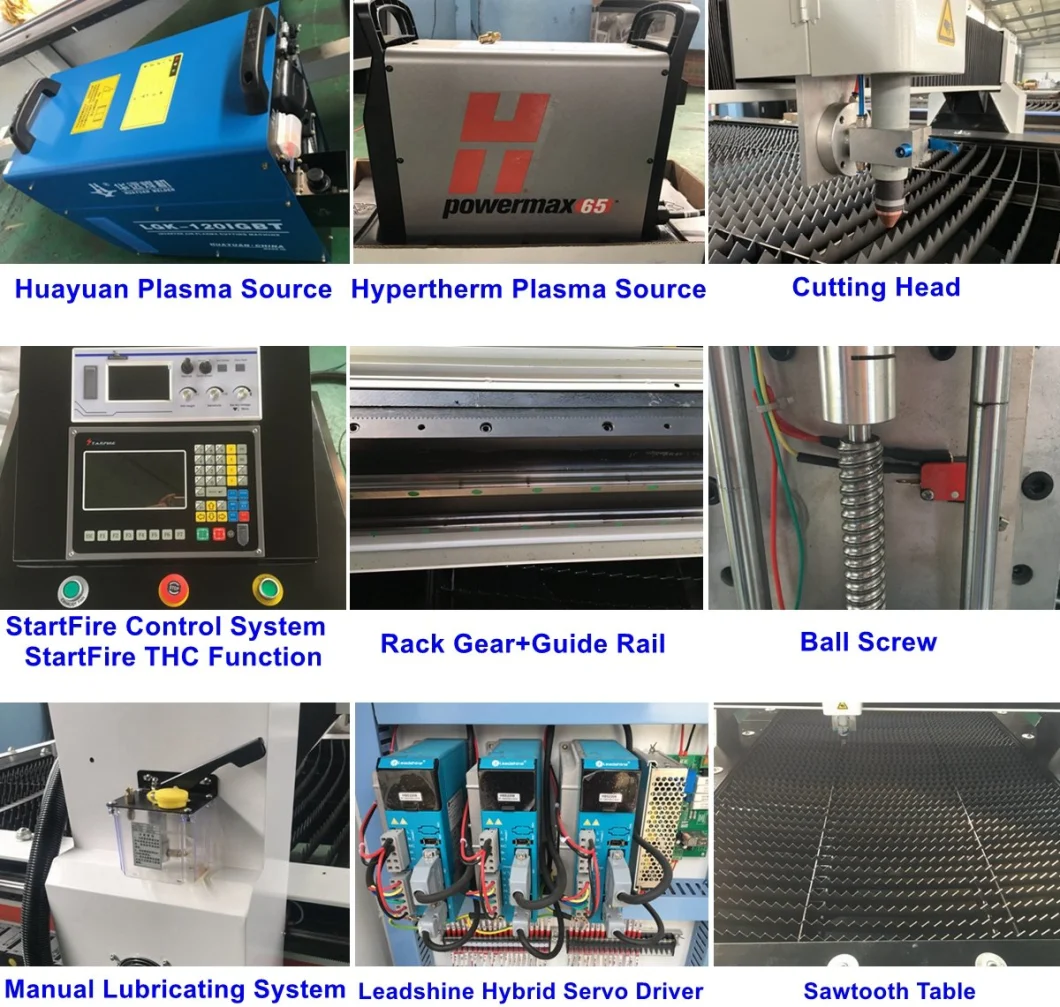 Metal Cutting CNC System Vmade CNC Precision CNC Plasma Cutting Machine