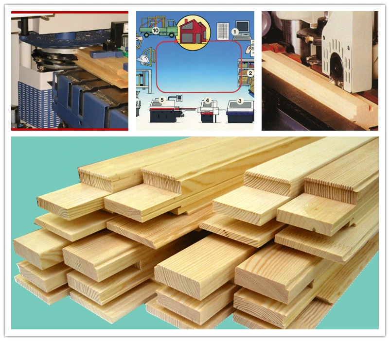 China Jmd Woodworking Machinery /Hot Sales Four-Side Planer/Woodworking Machine Planer with SGS BV