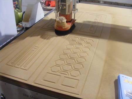 Wood CNC Engraving Machine with Vacuum Table