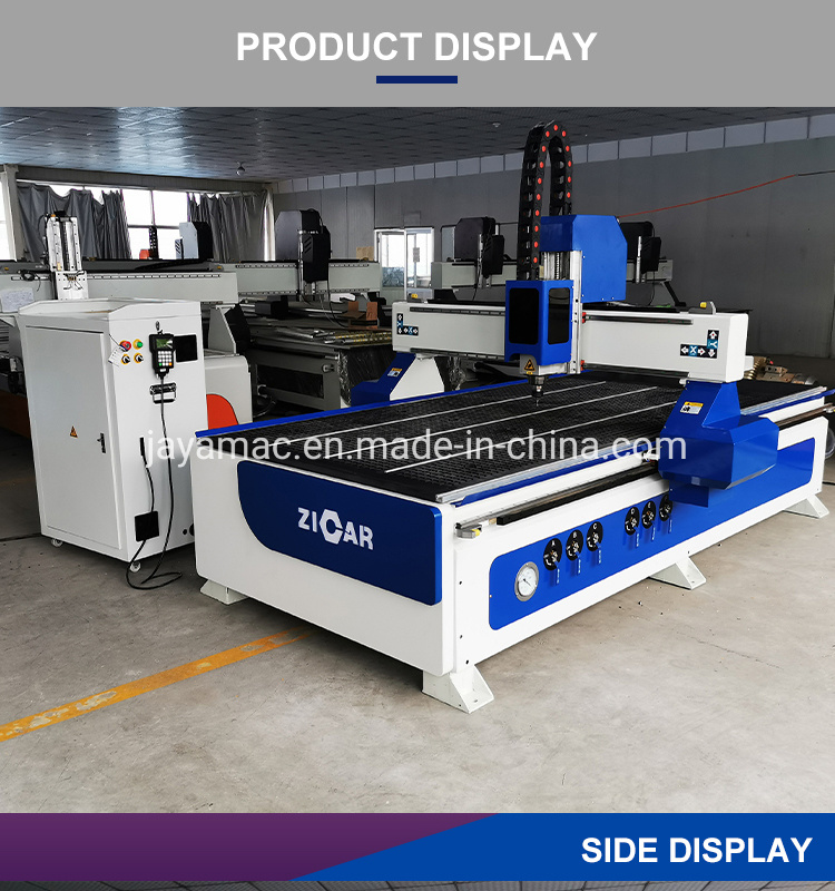 vacuum table 1300X2500mm CNC router machine for Woodworking