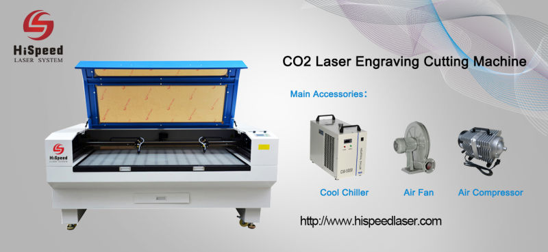 Hispeed CO2 Laser Engraving Machine MDF Plywood Cutting Machine