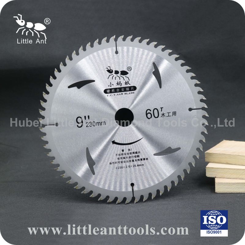 9'' Tct Disc Diamond Tools Wood Blade for Cutting Wood