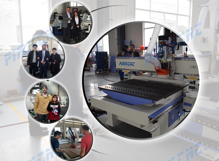China Atc CNC Woodworking Machine 4 Axis Router with 9 Kw Hsd Spindle