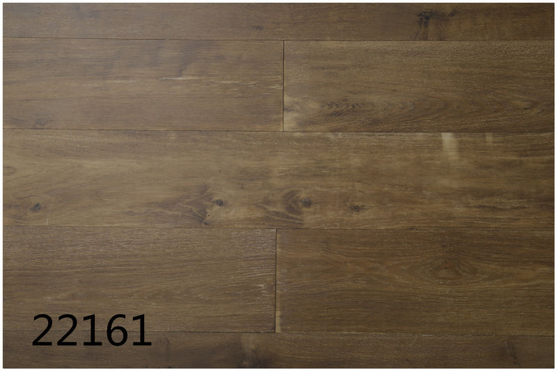Chevron Oak with Wood Wax Finishing Engineered Wood, Hardwood Flooring