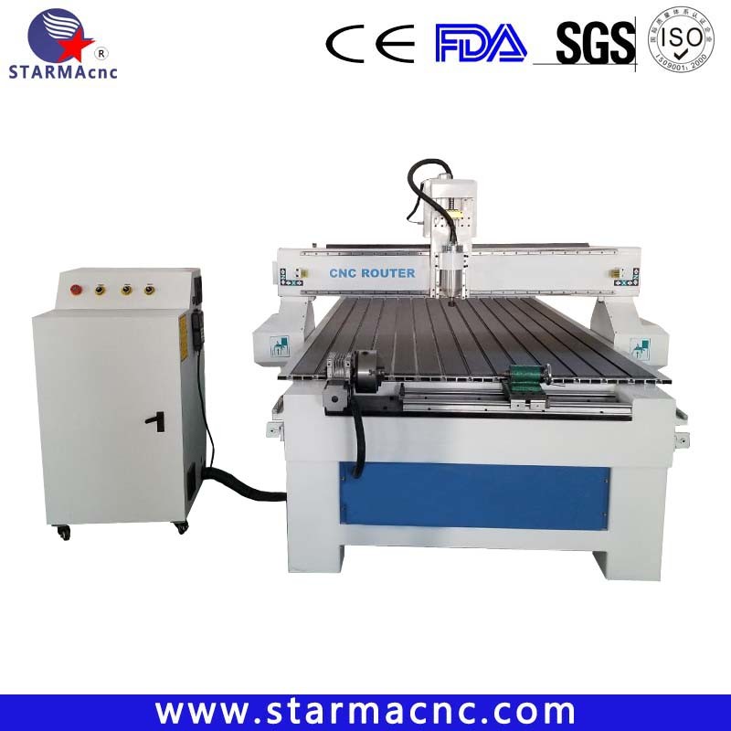 4 Axis High Precision CNC Router for Wood MDF Acrylic