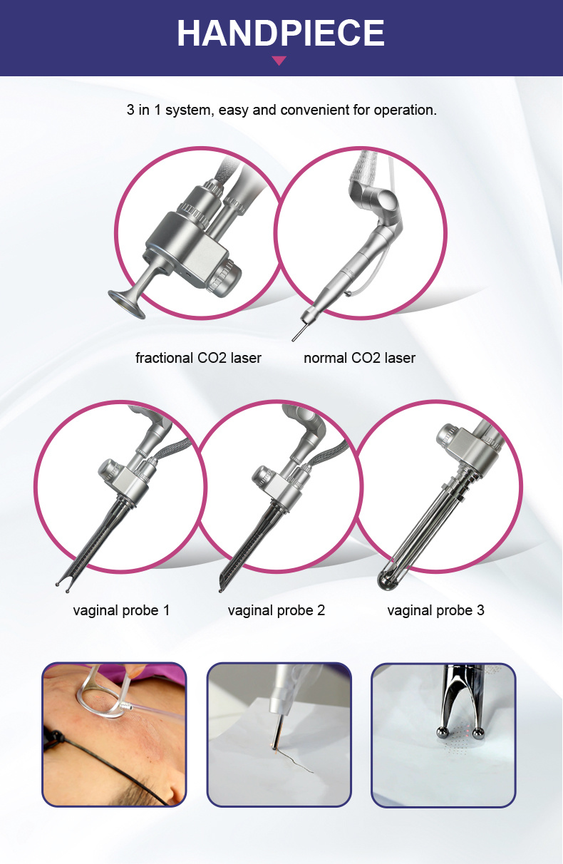 Professional 10600nm CO2 Fraction Laser Dental Fractional CO2 Laser Machine