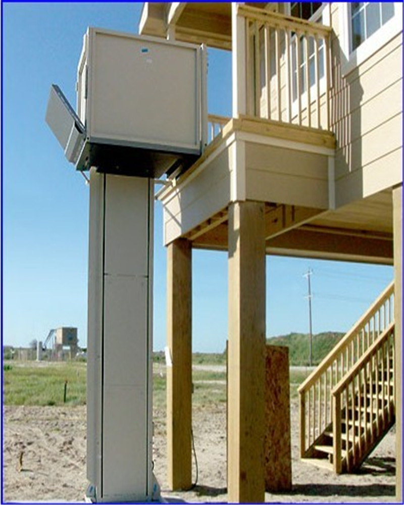 Vertical Disabled Lift Platform for Home