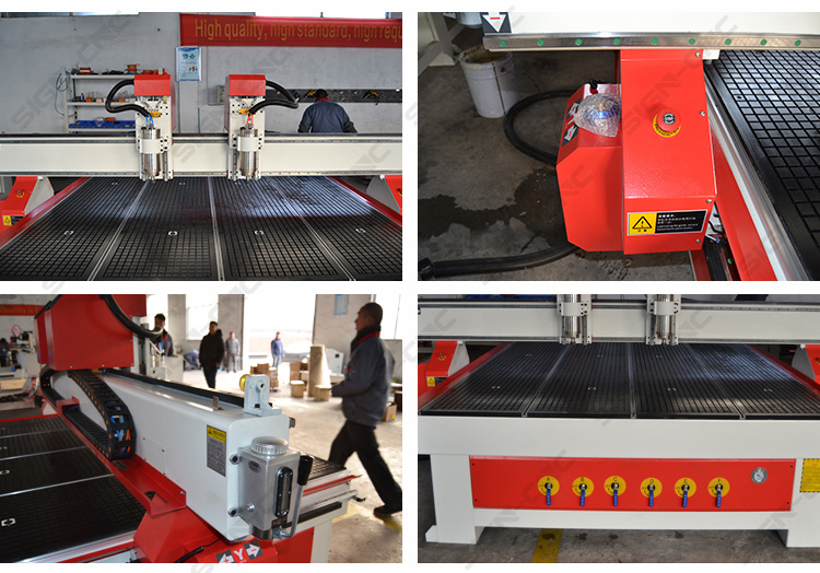 Multi Heads Wood CNC Router Wood Cutting CNC Router 2030 2040 Big Size CNC Router for Woodworking
