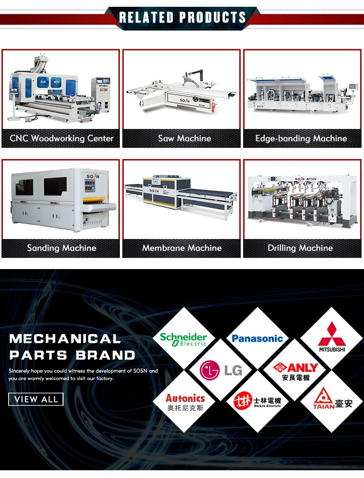 Edge Banding Machine Wood Edging Machine Wood Working Door Edge Banding Corner Rounding Machine for Plywood