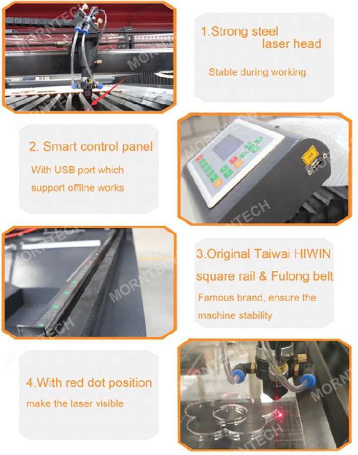 150W Hot Sale CO2 CNC Laser Cutter / Engraver/ Engraving/Cutting Machine for Plywood MDF Acrylic