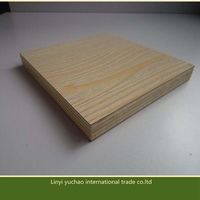 18mm Embossed White Color Melamine Plywood for Furniture
