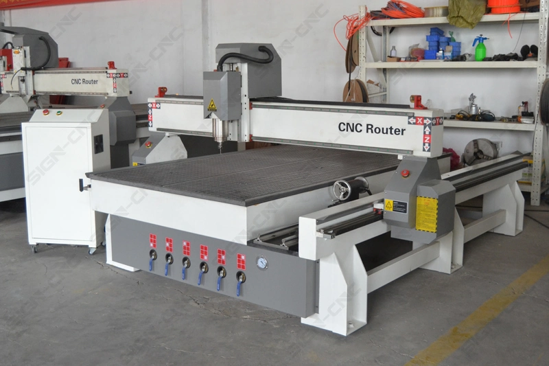 4.5kw Water Cooling Spindle CNC Router Machine 1325 1530 2040 3040 4axis Woodworking CNC Router