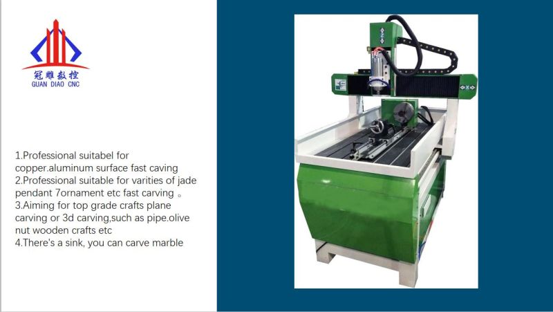 Mini CNC Router Machine/Jade CNC Router Machine/CNC Carving Machine