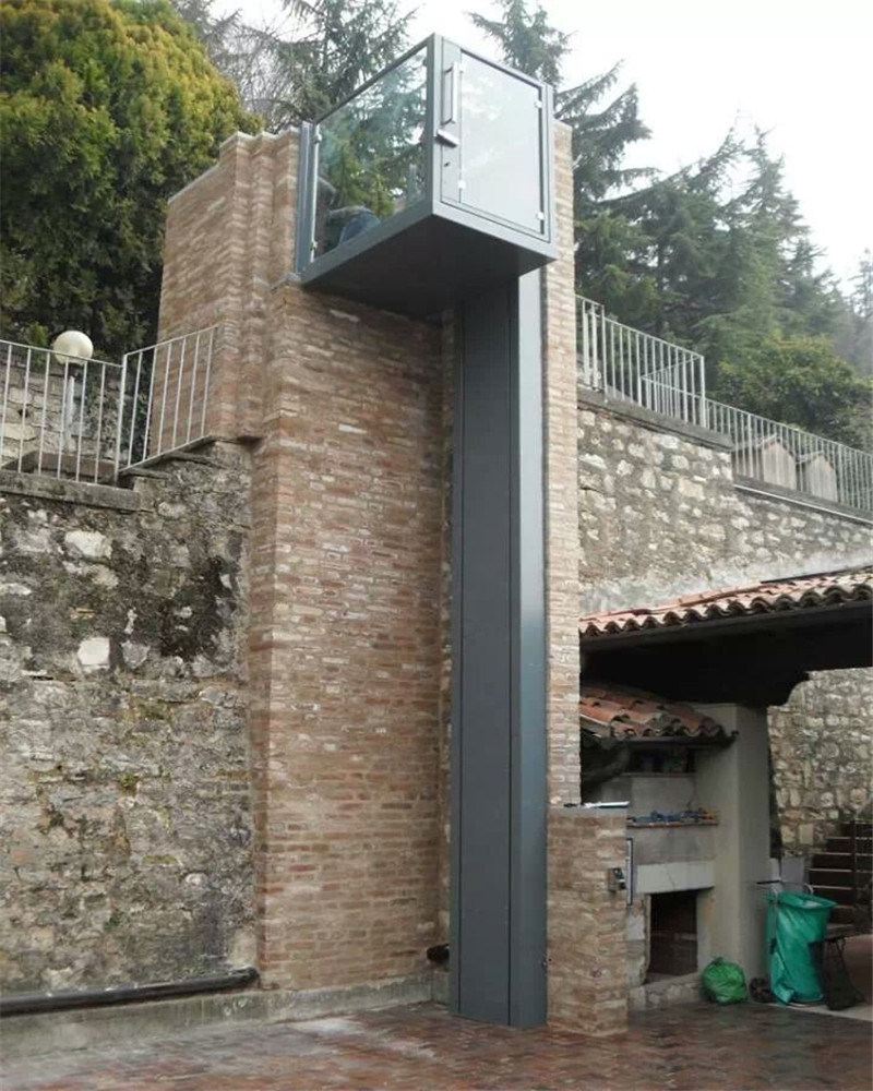 Vertical Disabled Lift Platform for Home