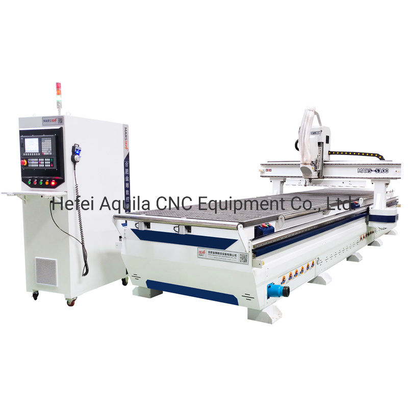 Mars S100-D Automatic Tool Change CNC Router Machine with Double Working Table