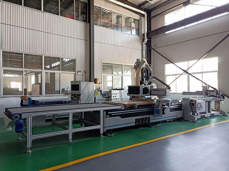 Panel Furnitures Making Nesting CNC Router 2030 2040 CNC Milling Router, Atc CNC Router with Vertical and Horizontal Drill Bits