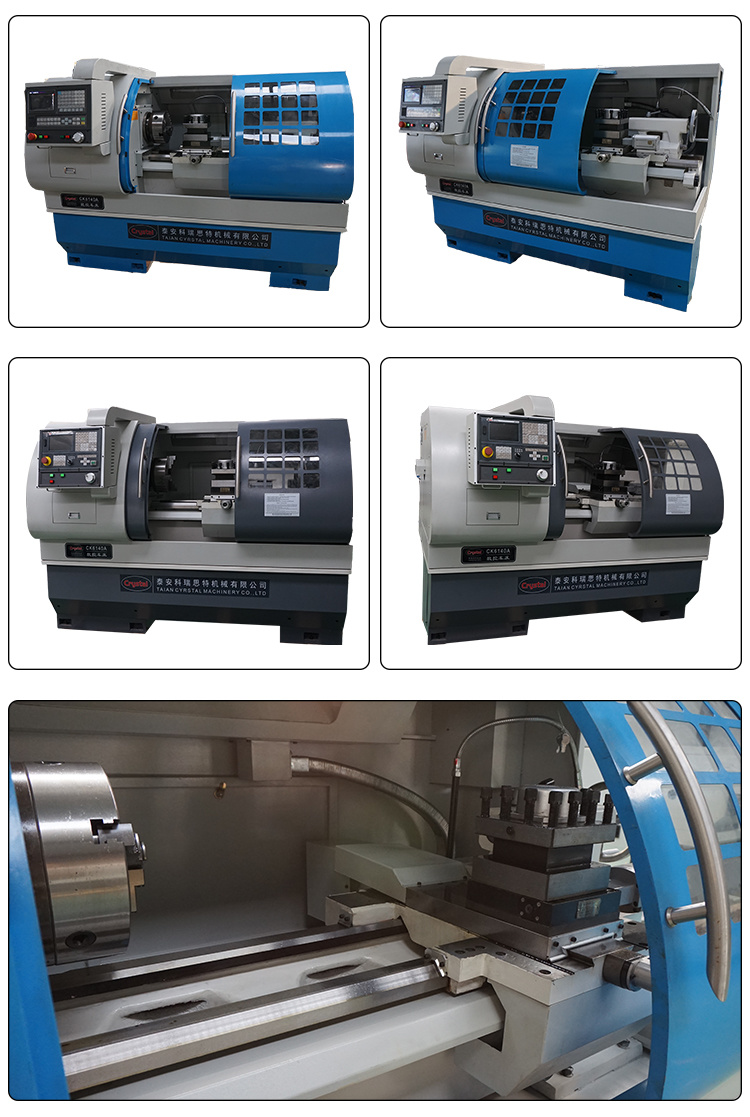 China Shandong Manufacturer CNC Lathe with High Quality Low Cost Ck6140A