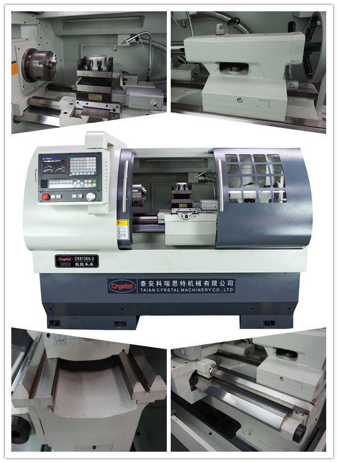 Low Cost Industrial Lathe Machine CNC Turn Cutting Ck6136A
