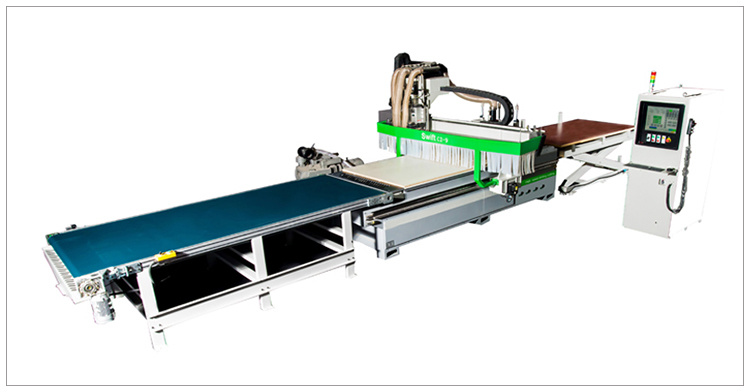 2.5t Plywood Wood Cutting Nesting CNC Router Machine
