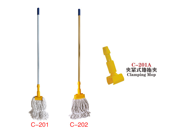 Household Plastic Clamping Mop for Home