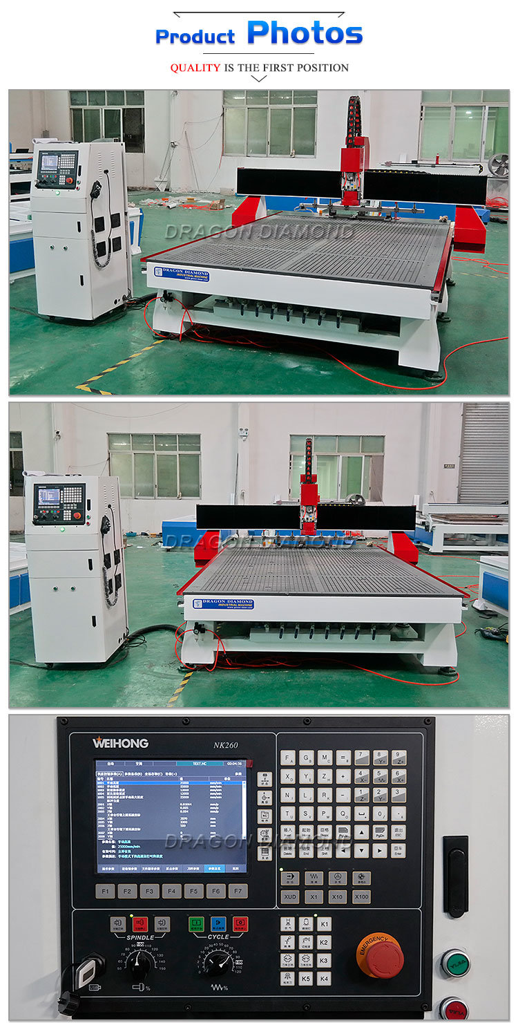 Woodworking Linear Type 2030 Atc CNC Router for Furniture Cabinet Door
