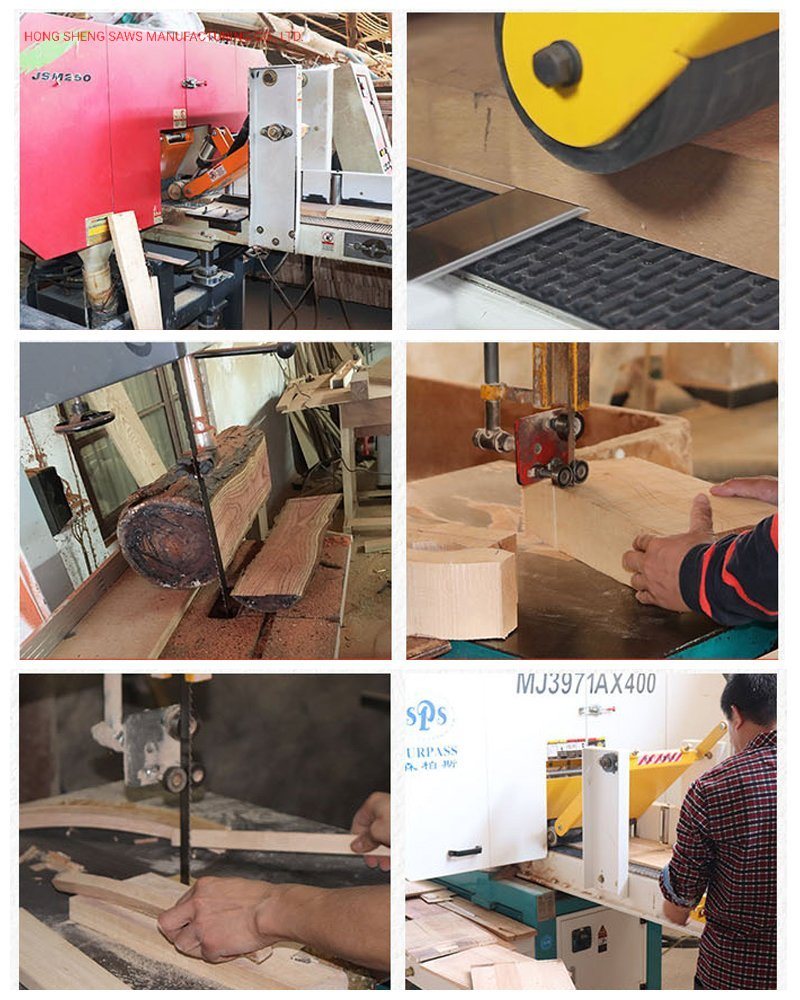 Wood Cutting Bandsaw Blade for Wood Sawmill