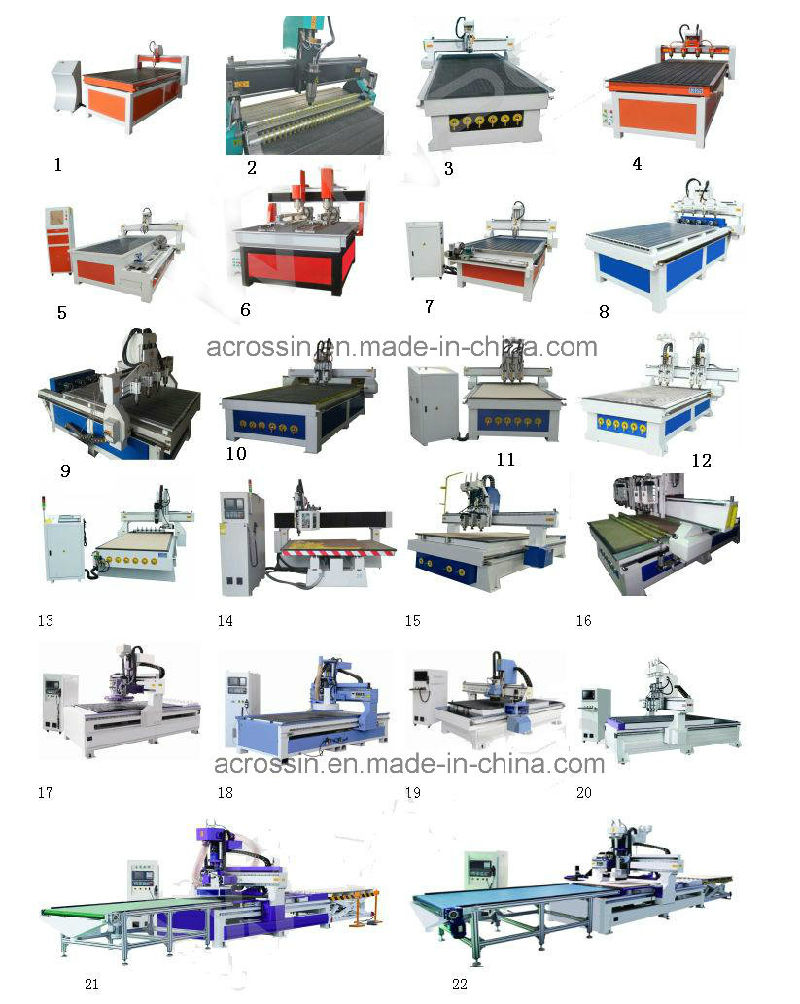 1325 Acrylic Wood MDF 3D CNC Router Machine for Engraving, Drilling, Milling Woodworking Furniture Door