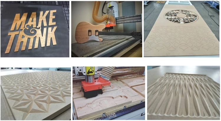 Wood CNC Router Engraving Machine for Wood MDF