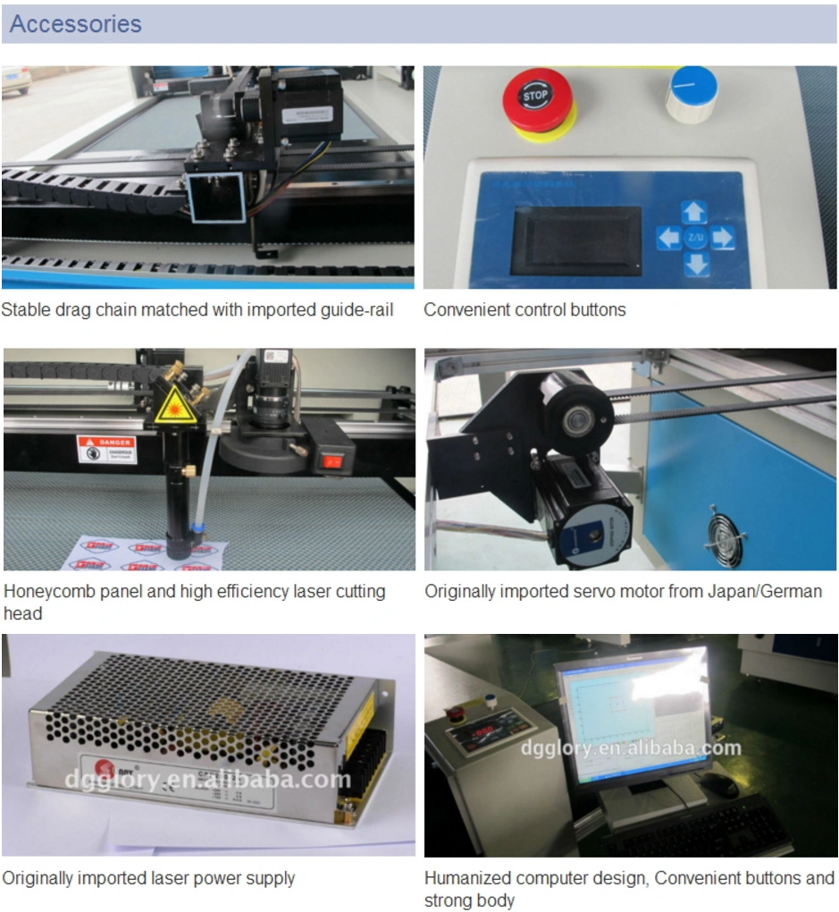 CO2 Laser Cutting and Etching Machine for Non-Metal Materials (GLC-1080)