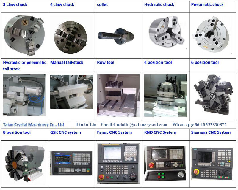 China High Precision CNC Lathe Machine/CNC Machine Price