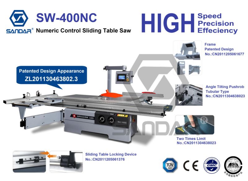 Wood Cutting Use Woodworking Table Panel Saw