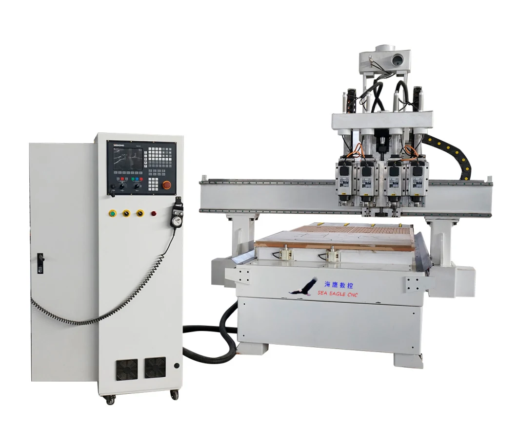 Pneumatic CNC Router 4 Axis CNC Router Engraver Machine