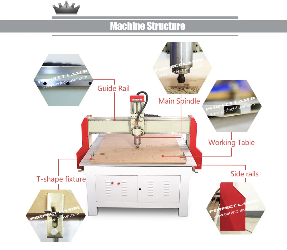 Woodworking Router 1325 CNC Router Machine for Making MDF Furniture