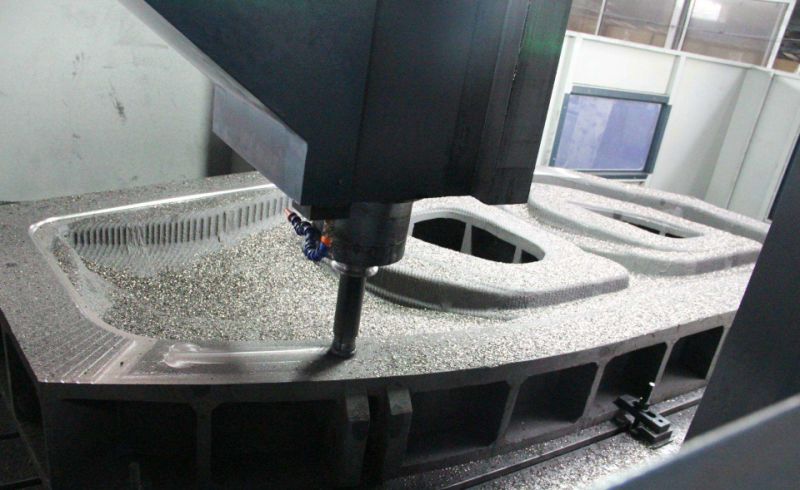 Powerful Cutting CNC Fixed Beam Gantry Portal Type Machining Center
