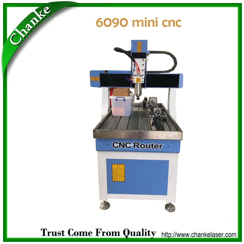Ck6090 Cylinder Mini CNC Woodworking CNC Router Machine