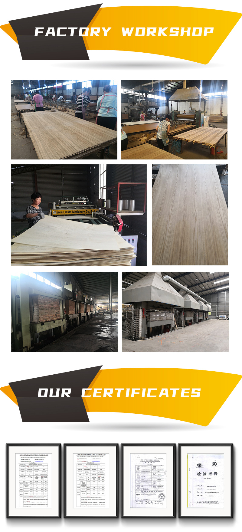 Commercial Melamine Plywood Waterproof Hardwood Plywood for Decoration
