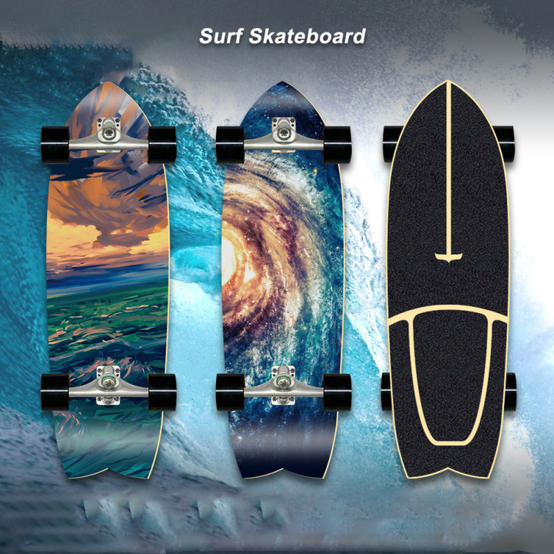 Manufacturer Decking Buy Professional Surf Skate Skateboard for Sale