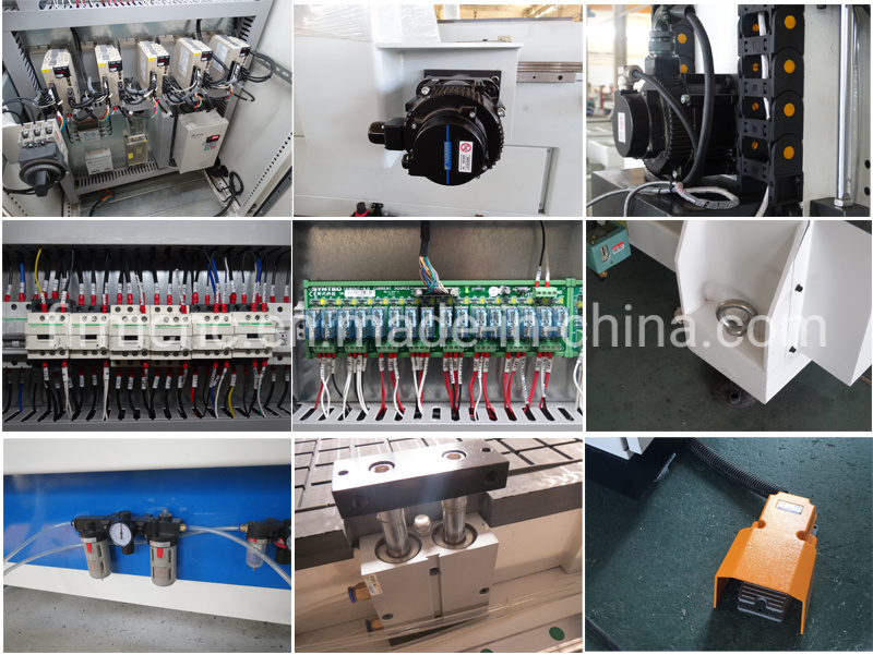 Jinan Woodworking Machinery Syntec 4 Axis Rotary CNC Router for Wood Aluminum-Plastic Board