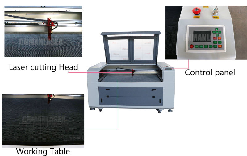 50W CO2 Mixed Laser Engraving and Cutting Machine for Marine Plywood