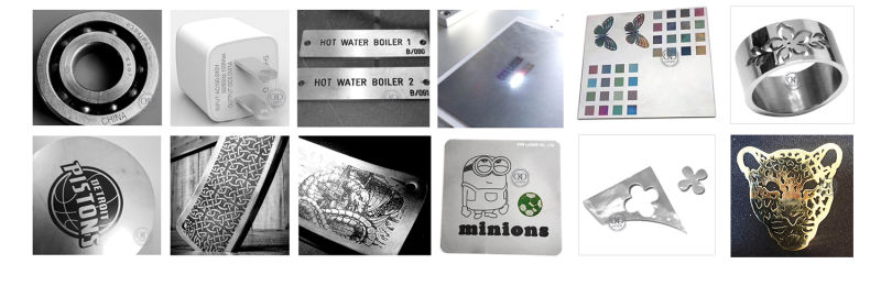 CNC Laser Engraver Metal Marking Machine