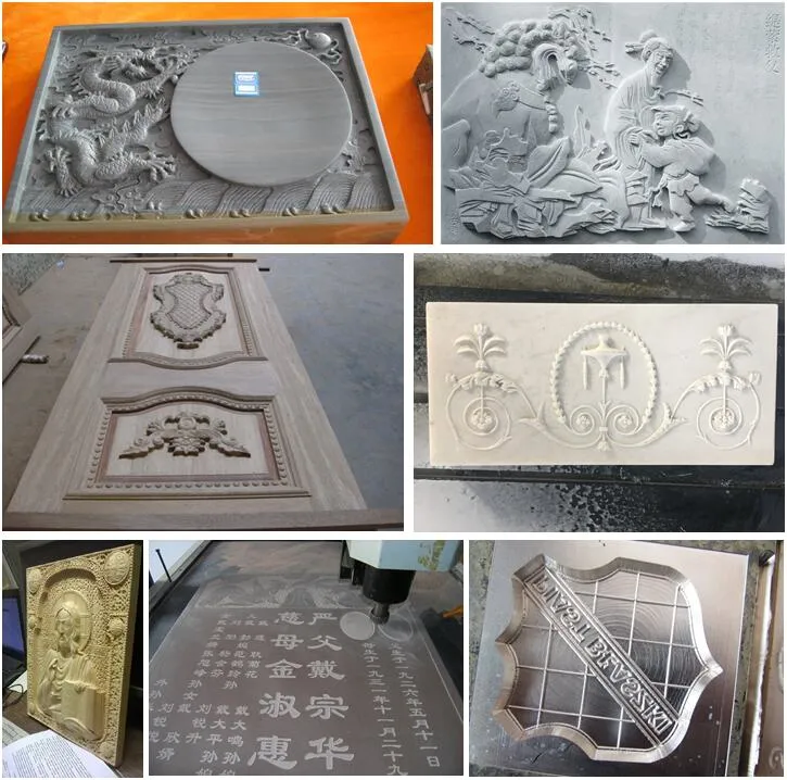 Low Cost 3axis Stone Carving CNC Router for 3D Marble Tomstone Granite Engraving