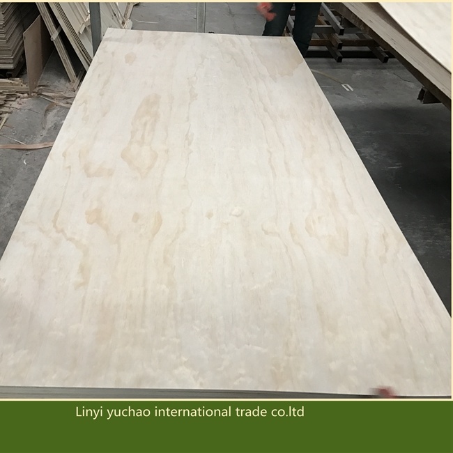 E1 Glue Furniture Grade Pine Plywood From Linyi