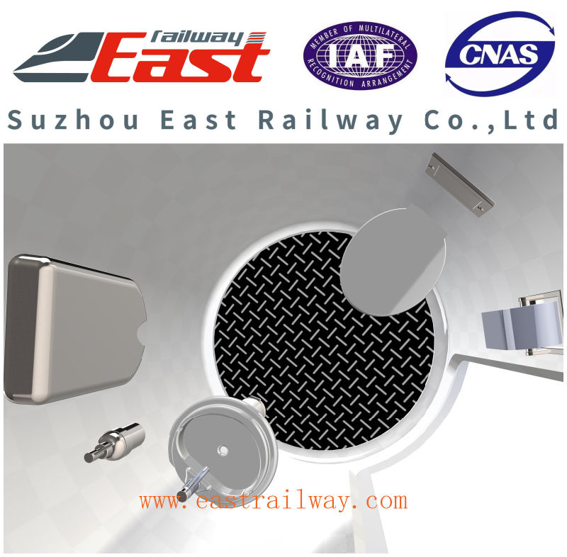 Railway Interior Toilet/Lavatory for Lrt/Metro/Emu/Subway/Tram