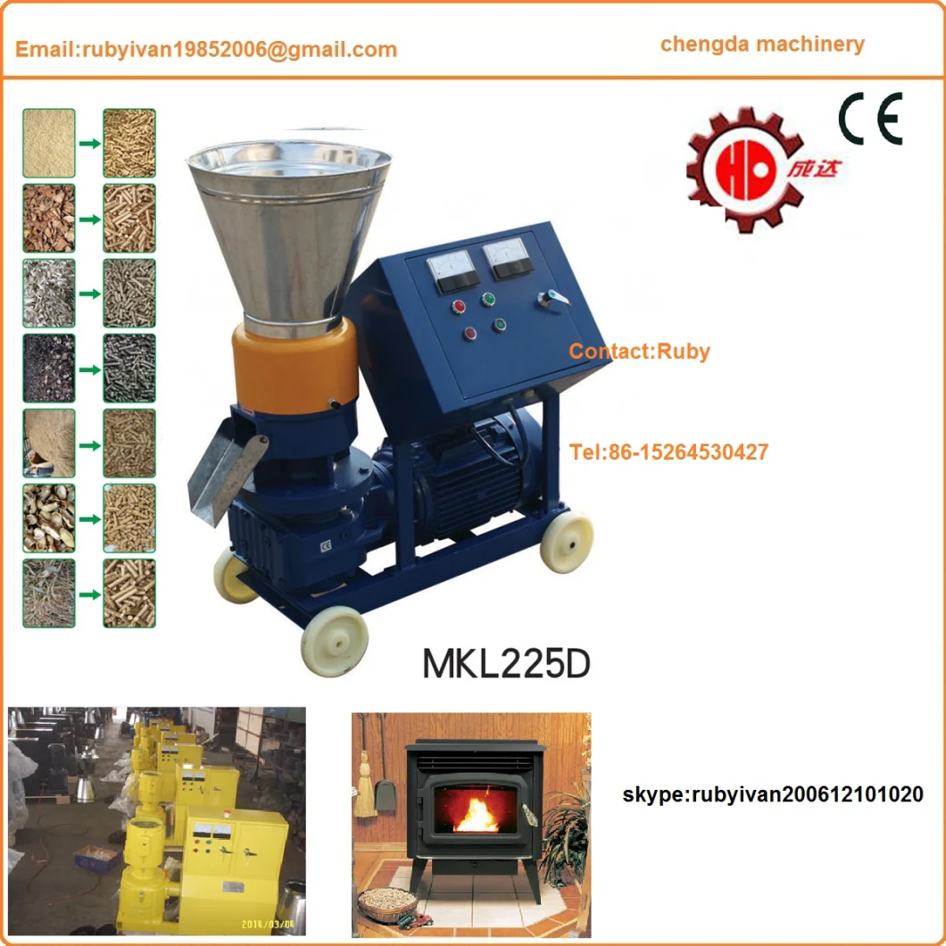 Hard and Soft Wood Pellet Making Machinery with Ce