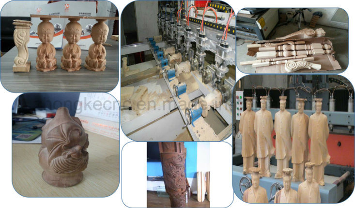 CNC Wood Router Engraving Machine 4 Axis Router Machine