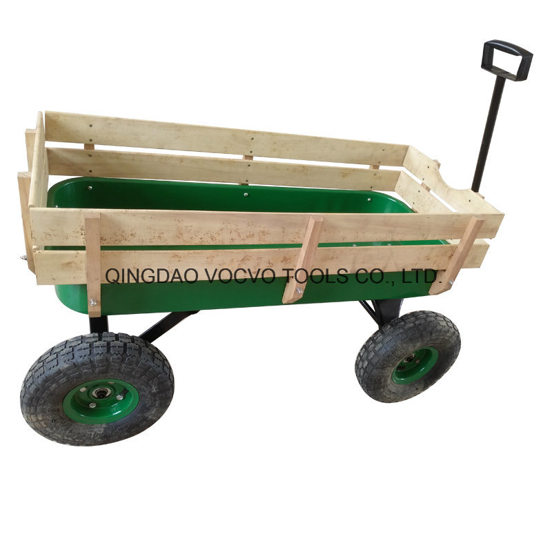 4 Wheels Tool Cart Kids Wogan Wooden Cart Tool Cart